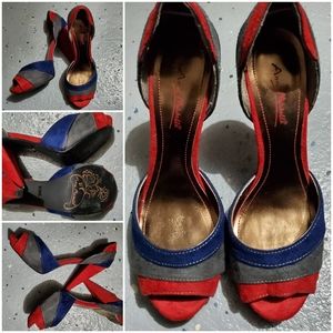 Anne Michelle Peep Toe